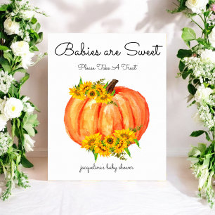 Pumpkin Babies zijn Baby shower Poster