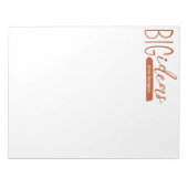 Pumpkin Big Ideeën Notitieblok (Voorkant)