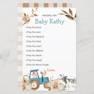 Pumpkin Boerderij Animal Tractor Love Prayers for 