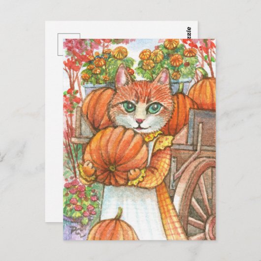 Pumpkin Briefkaart (Voorkant / Achterkant)