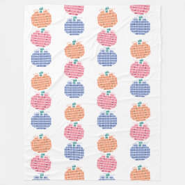 Pumpkin Carnival Fleece Deken