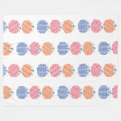 Pumpkin Carnival Fleece Deken (Voorkant (Horizontaal))