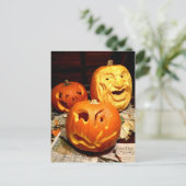 Pumpkin Carving I Briefkaart (Staand voorkant)