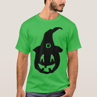 Pumpkin Carving Jack O Lantern Witch Pet Halloween T-shirt