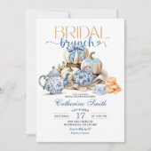 Pumpkin Chinoiserie Bridal Brunch Vrijgezellenfees Kaart (Voorkant)