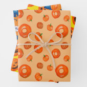 Pumpkin cider doughnuts Design Perfect Halloween Inpakpapier Vel (In situ)