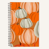 Pumpkin Collage Notebook Autumn Aesthetic Journal (Recto)