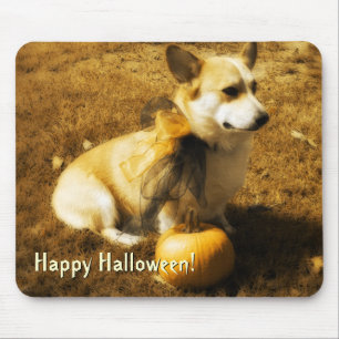 Pumpkin Corgi Mousepad Muismat