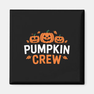 Pumpkin Crew Grappig Matching Pumpkin Patch Famili Magneet
