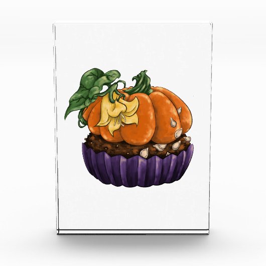 Pumpkin Cupcake Fotoblokken (Voorkant)