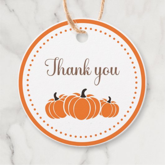 Pumpkin Dank u Labels (Voorkant)