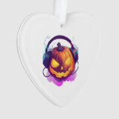  Pumpkin DJ Party Ornament (voorkant)