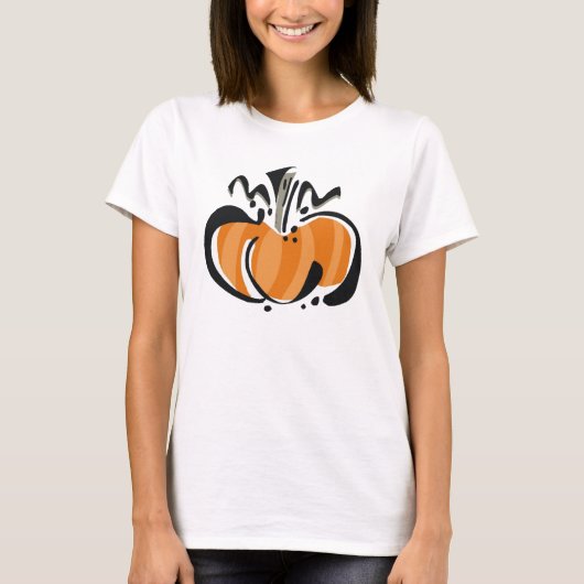 Pumpkin Doodle T-shirt (Voorkant)