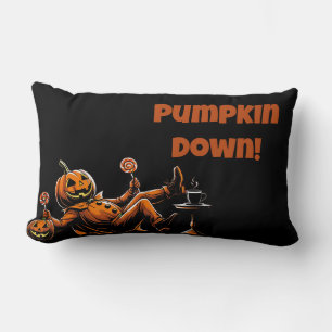 Pumpkin Down beroemd gemaakt door Falling Jack-O'- Kussen