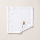 Pumpkin Drip - Mama met een zoete schrik Bad Handdoek (Wasdoekje)