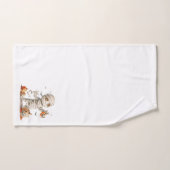 Pumpkin Drip - Mama met een zoete schrik Bad Handdoek (Handdoek)