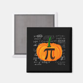 Pumpkin E Math Funny Halloween Thanksgiving Day Magneet (Voorkant / Achterkant)