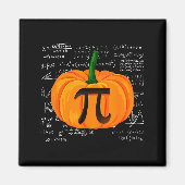 Pumpkin E Math Funny Halloween Thanksgiving Day Magneet (Voorkant)