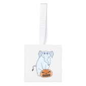 Pumpkin Elephant Kubus Ornament (Voorkant)