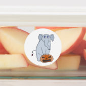 Pumpkin Elephant Labels (Aangebracht)