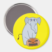 Pumpkin Elephant Magneet (Voorkant / Achterkant)