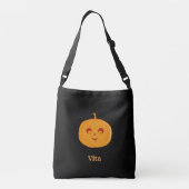 Pumpkin Face Crossbody Tas (Achterkant)