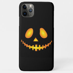 Pumpkin Face Halloween Jack O Lantern Spooky iPhone 11 Pro Max Hoesje