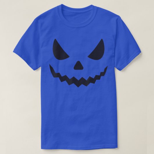 Pumpkin Face Halloween T-Shirt (Design voorkant)