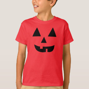 Pumpkin Face Halloween T-Shirt