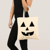 Pumpkin Face Halloween Tote Bag (Voorkant (product))