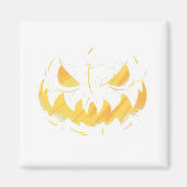 Pumpkin Face Magneet (Voorkant)
