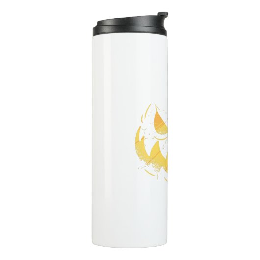 Pumpkin Face Thermosbeker (Gedraaid links)