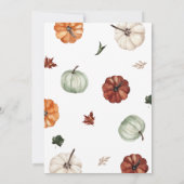 Pumpkin Fall Festival Party Invitation (Dos)