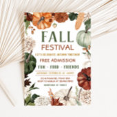 Pumpkin Fall Festival Party Invitation