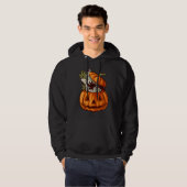 Pumpkin Fall Magic Theme Party Costume Happy Hallo Hoodie (Voorkant volledig)
