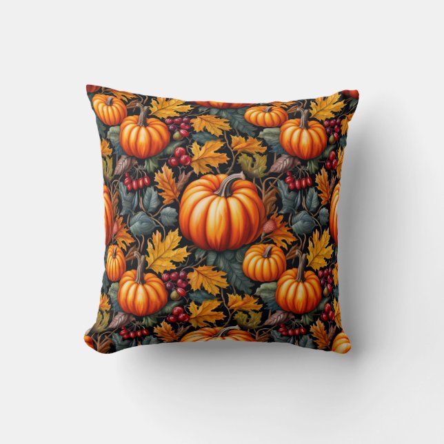 Pumpkin Fancy Kussen (Voorkant)