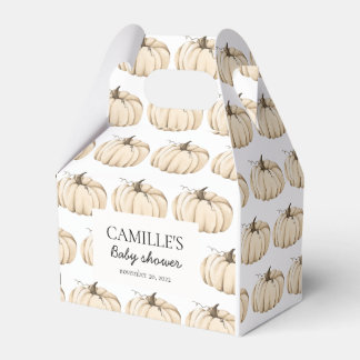 Pumpkin Favor Box Bedankdoosjes