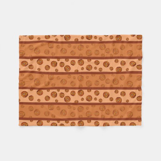 Pumpkin Fleece Blanket (Voorkant (Horizontaal))