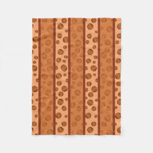 Pumpkin Fleece Blanket Deken (Voorkant)