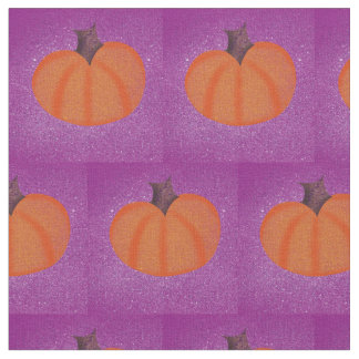 Pumpkin gelakt stof