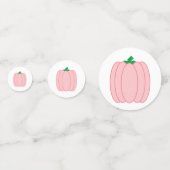 Pumpkin Gender onthulling Confetti (Achterkanten)