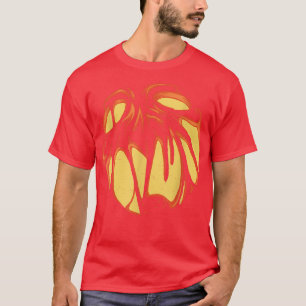 Pumpkin Ghost Mask Party Costume Halloween Jack O' T-shirt