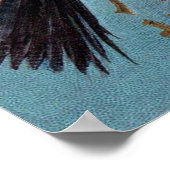 Pumpkin Ghost Witch Poster (Hoek)