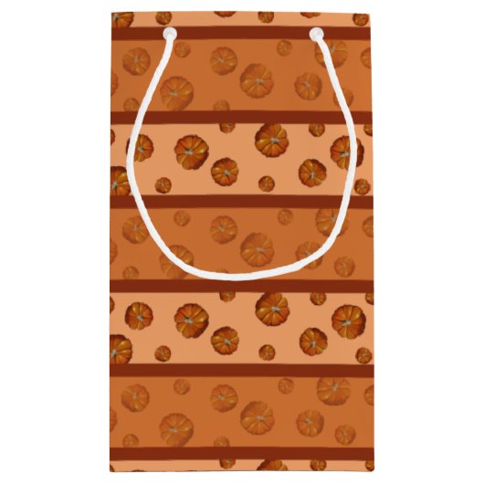 Pumpkin Gift Bags Klein Cadeauzakje (Achterkant)