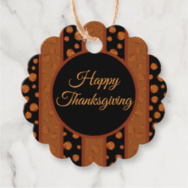 Pumpkin Gift / Favor Tags Bedankjes Labels