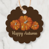 Pumpkin Gift Label (Achterkant)