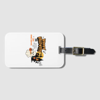 Pumpkin Girl Luggage Tag Bagagelabel