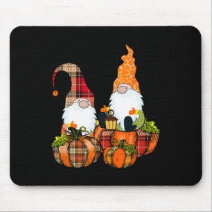 Pumpkin Gnomes Herfst Autumn Cute Halloween Thanks Muismat
