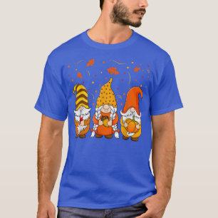 Pumpkin Gnomes Herfst Autumn Cute Halloween Thanks T-shirt