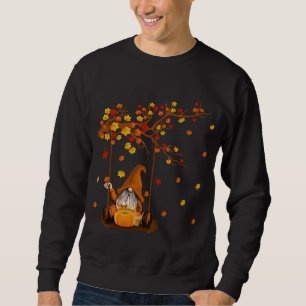 Pumpkin Gnomes Herfst Autumn Cute Halloween Thanks Trui